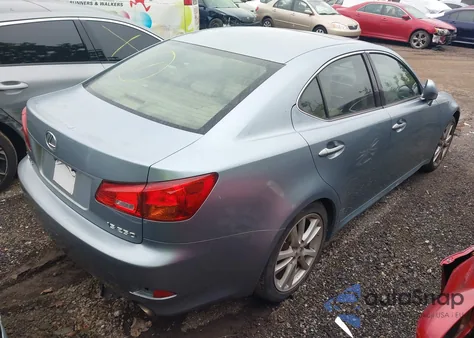 2006 Lexus Is 250 z USA, uszkodzony, nr VIN JTHBK262X65001836